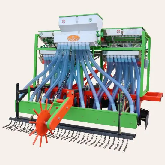 Seed Cum Fertilizer Drill - 15 to 21 Tyne | Bhoomi Agro