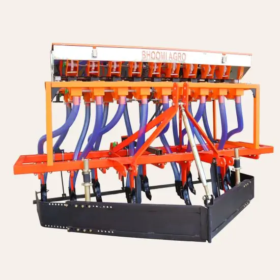 Seed Cum Fertilizer Drill - 1+1 | Bhoomi Agro