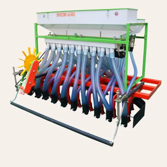 Seed Cum Fertilizer Drill - Garlic | Bhoomi Agro